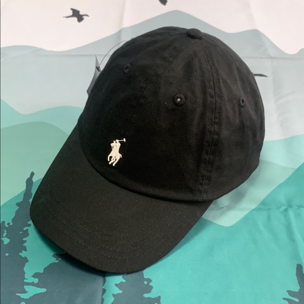Black Polo by Ralph Lauren Men's Cap